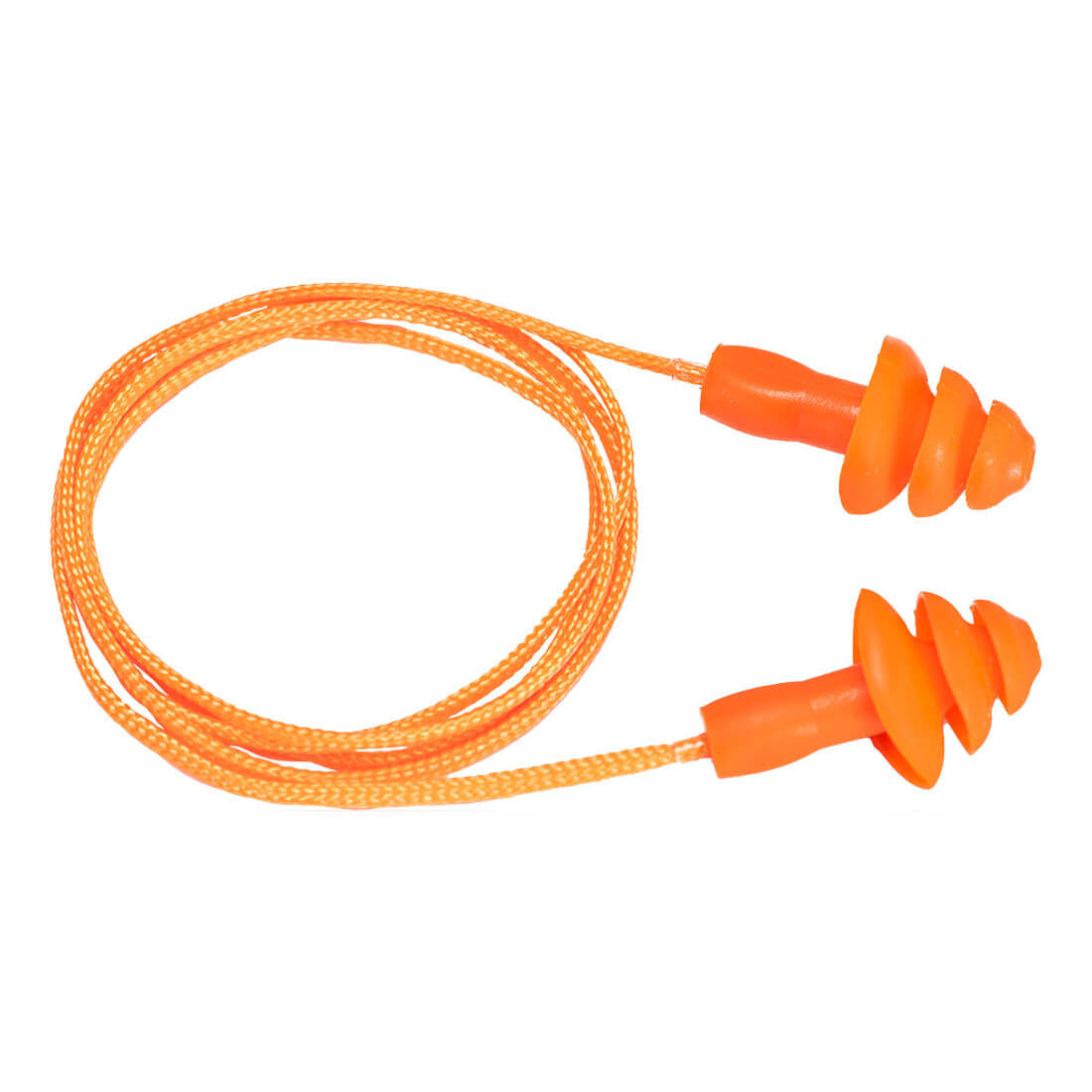 Reusable Corded TPR Ear Plugs (50 Pairs) - PORTWEST - EP04