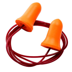 Bell Comfort PU Foam Ear Plugs Corded (200 Pairs) - PORTWEST - EP09