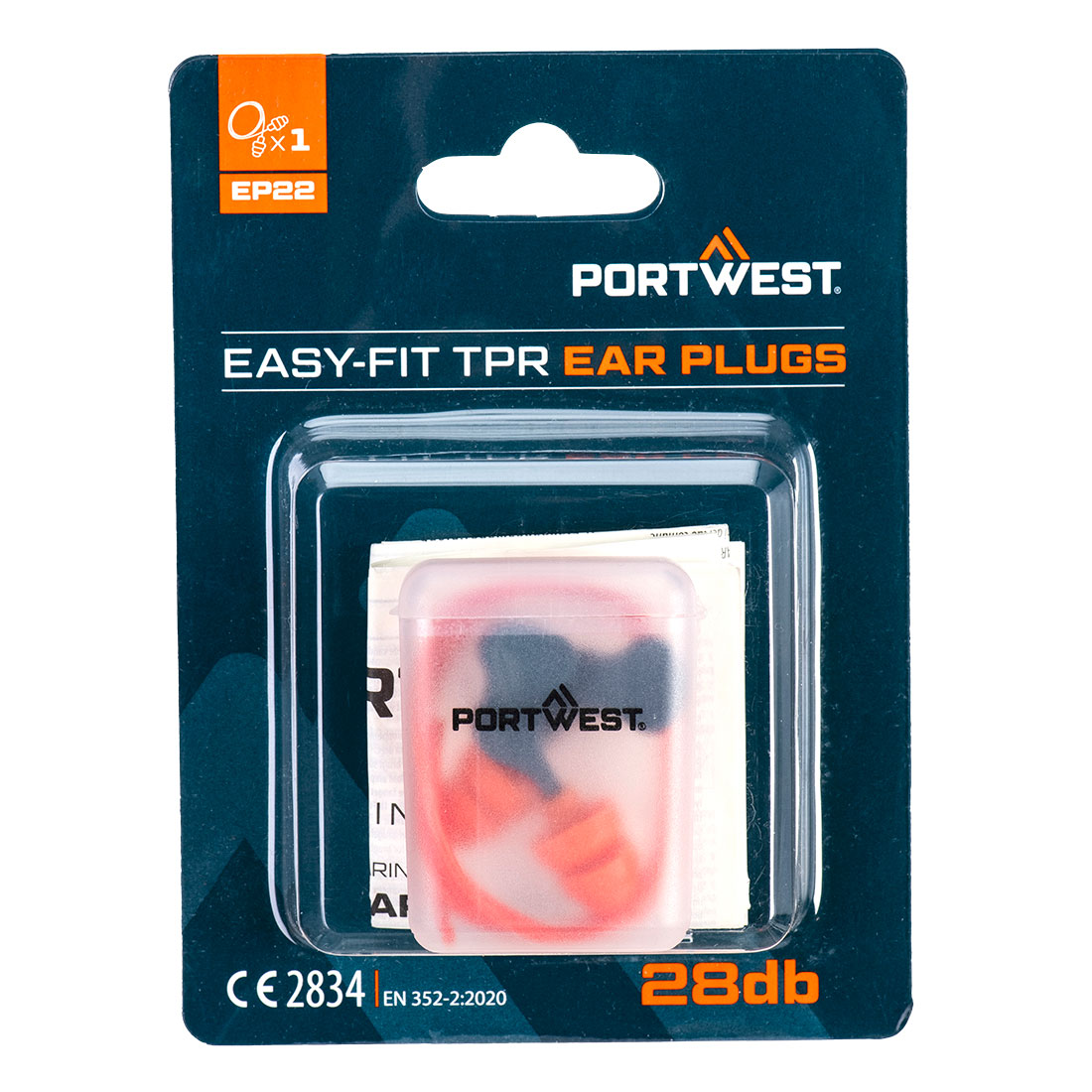 Easy Fit TPR Corded (1 Pair) - PORTWEST - EP22