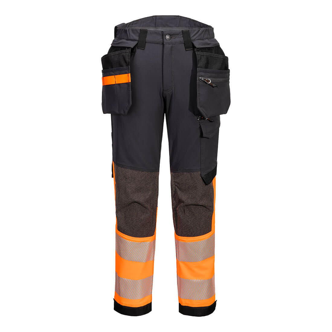 EV4 Hi-Vis stretch werkbroek met afneembare holsterzak klasse 1 - PORTWEST - EV442