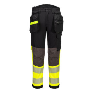 EV4 Hi-Vis stretch werkbroek met afneembare holsterzak klasse 1 - PORTWEST - EV442
