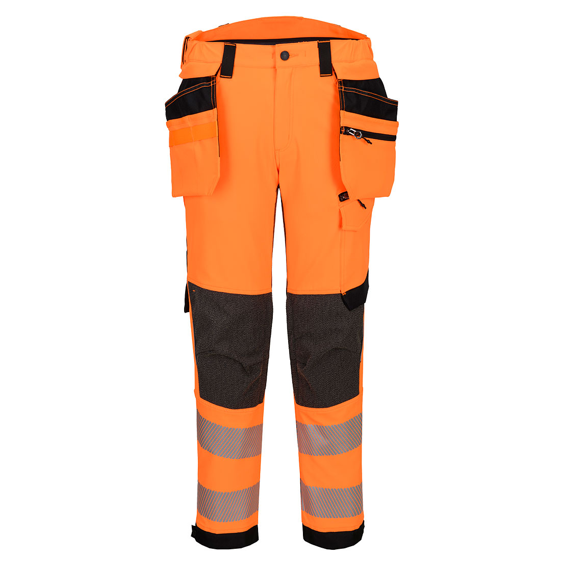 EV4 Hi-Vis stretch werkbroek met afneembare holsterzak klasse 2 - PORTWEST - EV448