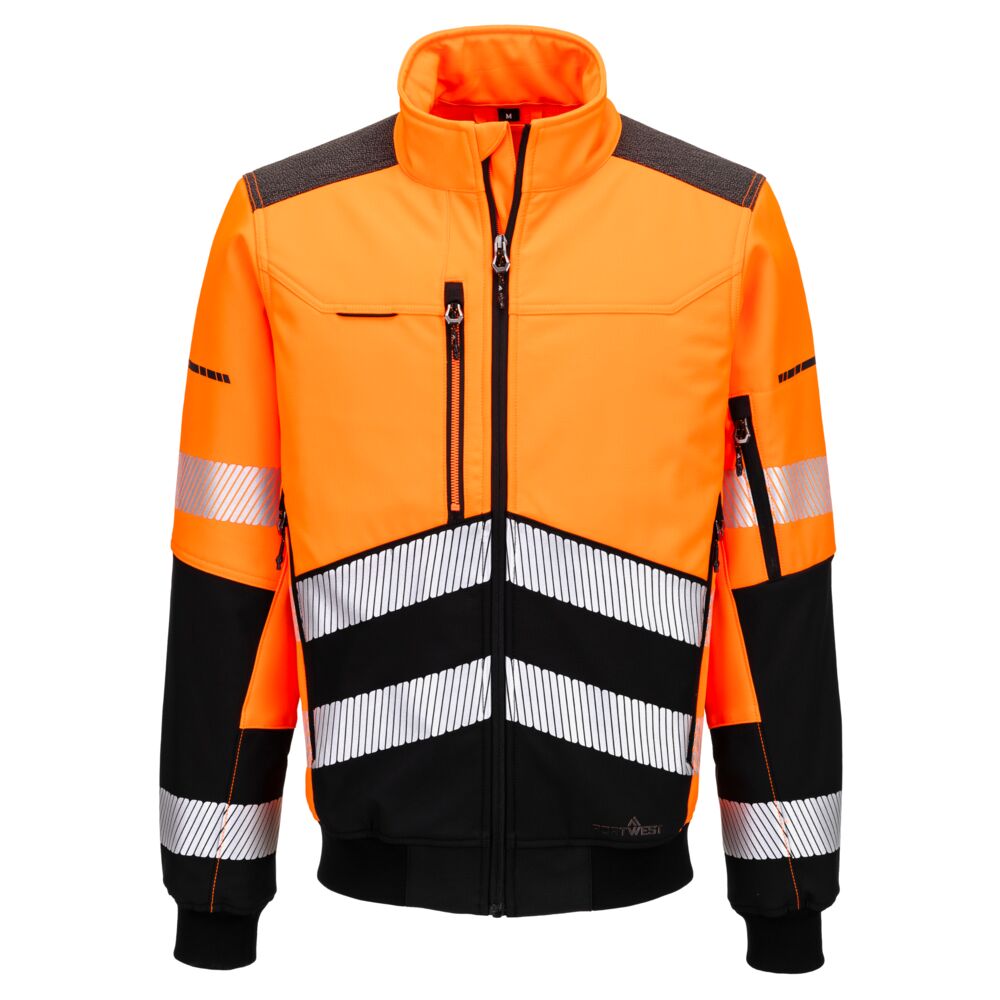 EV4 Hi-Vis softshell Bomber (3L) - PORTWEST - EV468
