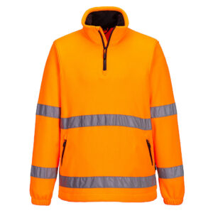 Hi-Vis 1/2 Zip Fleece - PORTWEST - F302