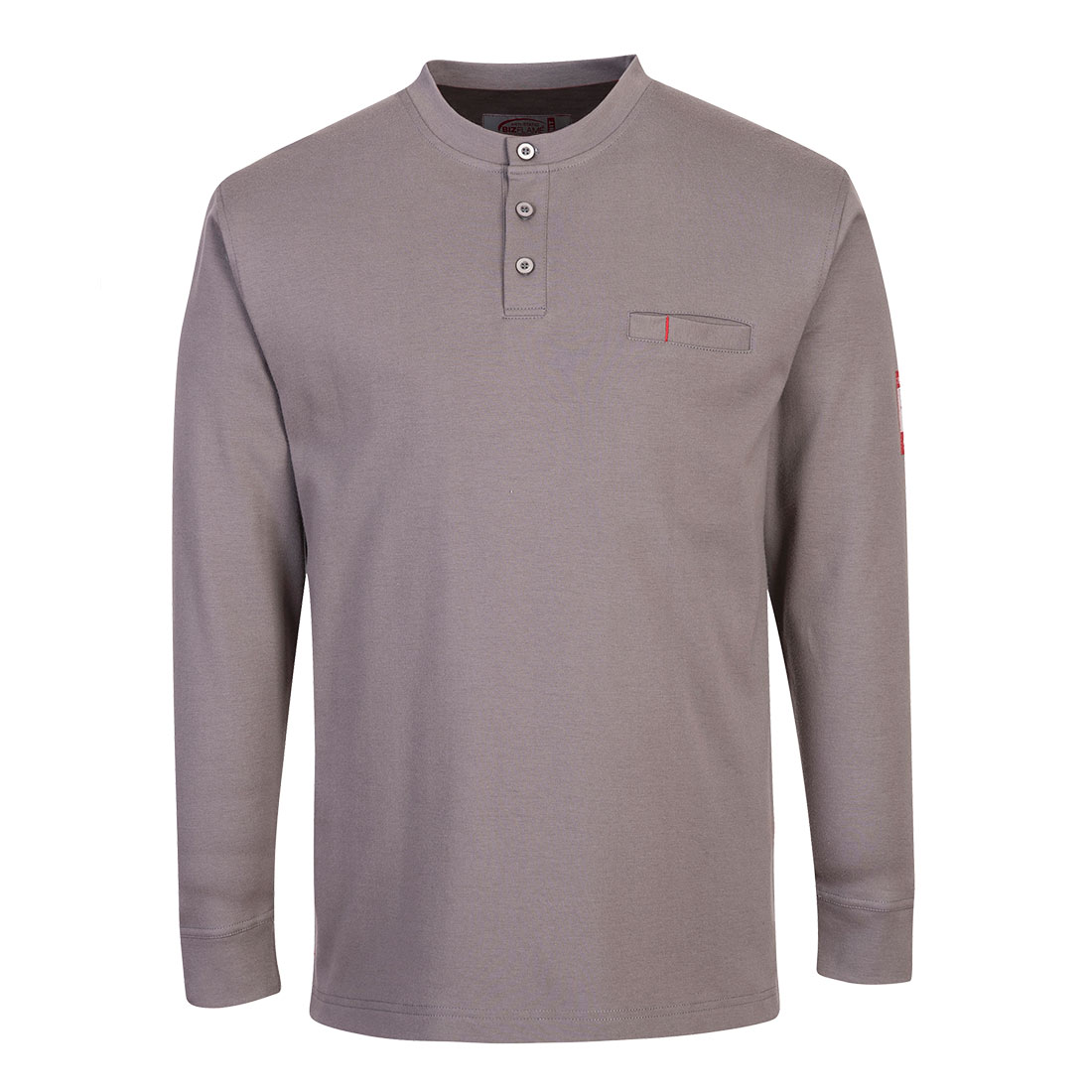 Bizflame Knit FR Long Sleeve Henley - PORTWEST - FR32