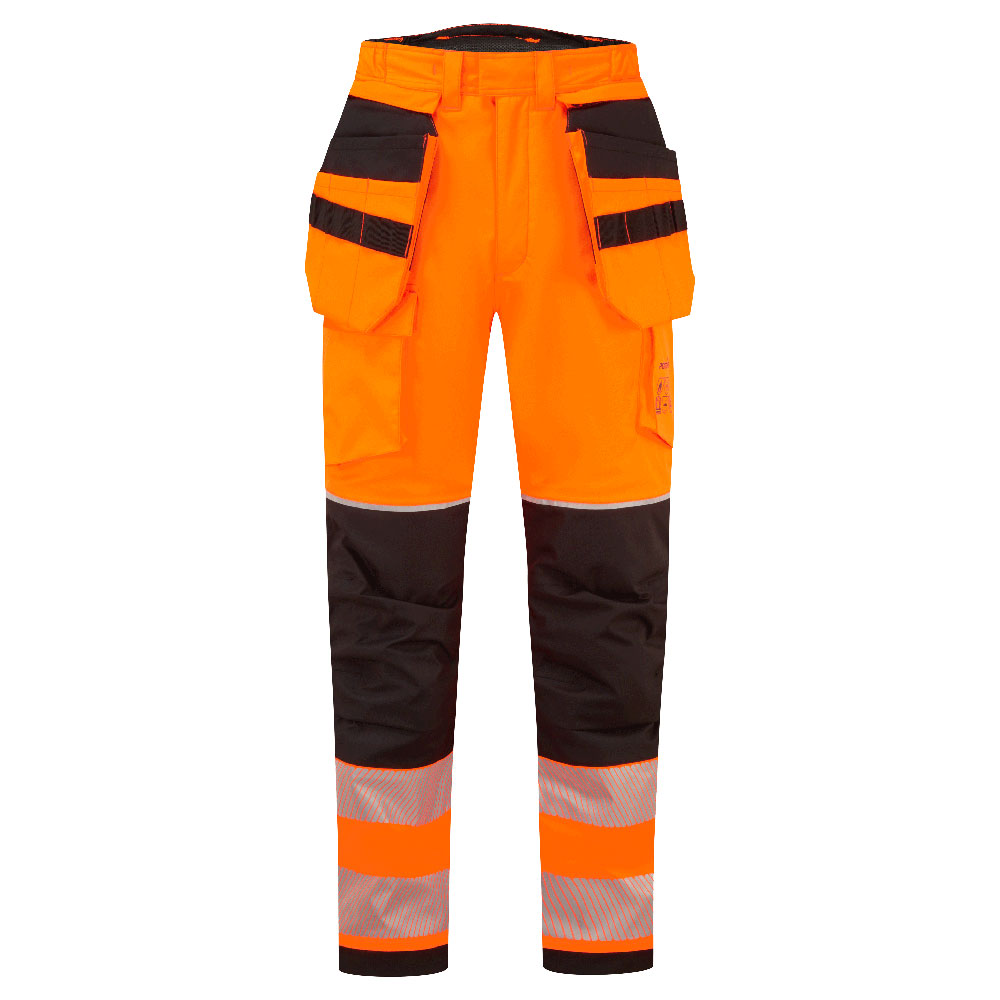 PW3 Vlamvertragende Modaflame Hi-Vis winterbroek met holsterzakken - PORTWEST - FR427