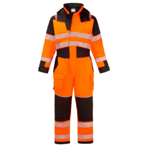 PW3 Modaflame Regen + Hi-Vis Multi-Norm Vlamvertragende Winteroverall - PORTWEST - FR516
