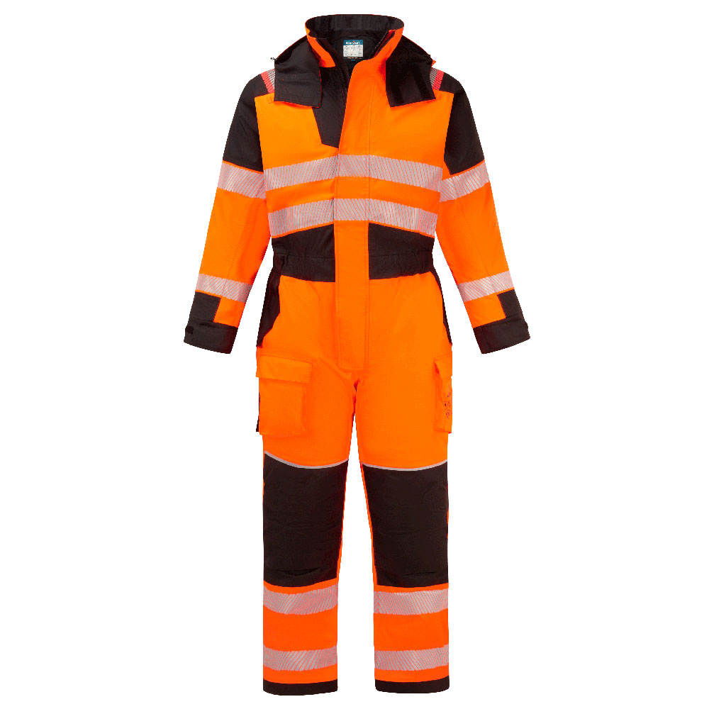 PW3 Modaflame Regen + Hi-Vis Multi-Norm Vlamvertragende Winteroverall - PORTWEST - FR516