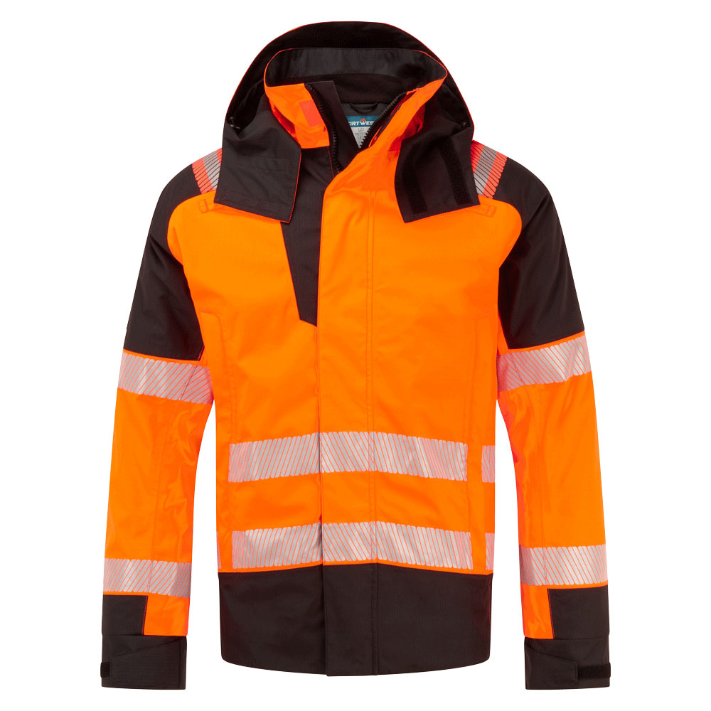 PW3 Vlamvertragende Modaflame Regen Hi-Vis winterwerkjas - PORTWEST - FR606