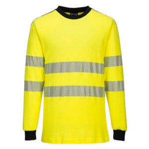 PW3 M/F Knit H/V FR LS T-Shirt - PORTWEST - FR701