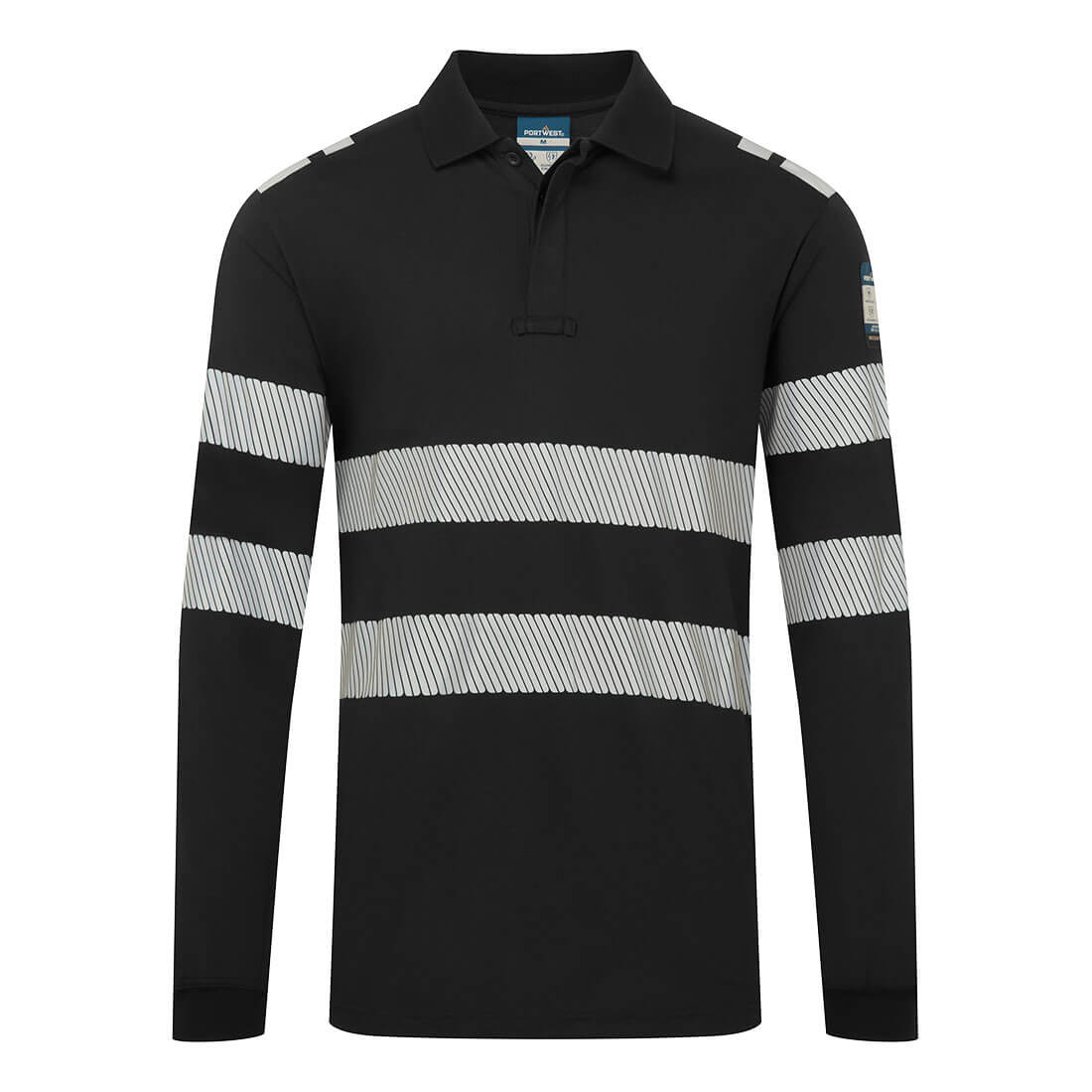 PW3 Modaflame Vlamvertragend Poloshirt met lange mouw - PORTWEST - FR733