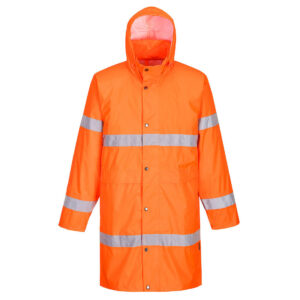 Hi-Vis Rain Coat 100cm - PORTWEST - H442