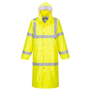 Hi-Vis Rain Coat 122cm - PORTWEST - H445