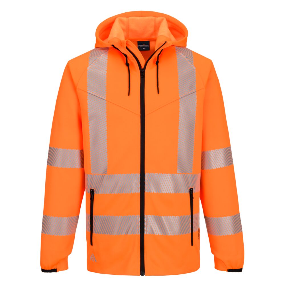 KX3 Sport Hi-Vis Hoodie met rits - PORTWEST - KX303