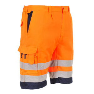 Hi-Vis Lightweight Polycotton shorts - PORTWEST - L043