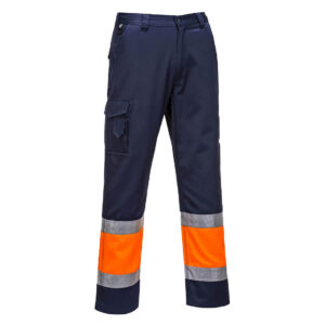 Hi-Vis lichtgewicht Tweekleuren Combat werkbroek - PORTWEST - L049