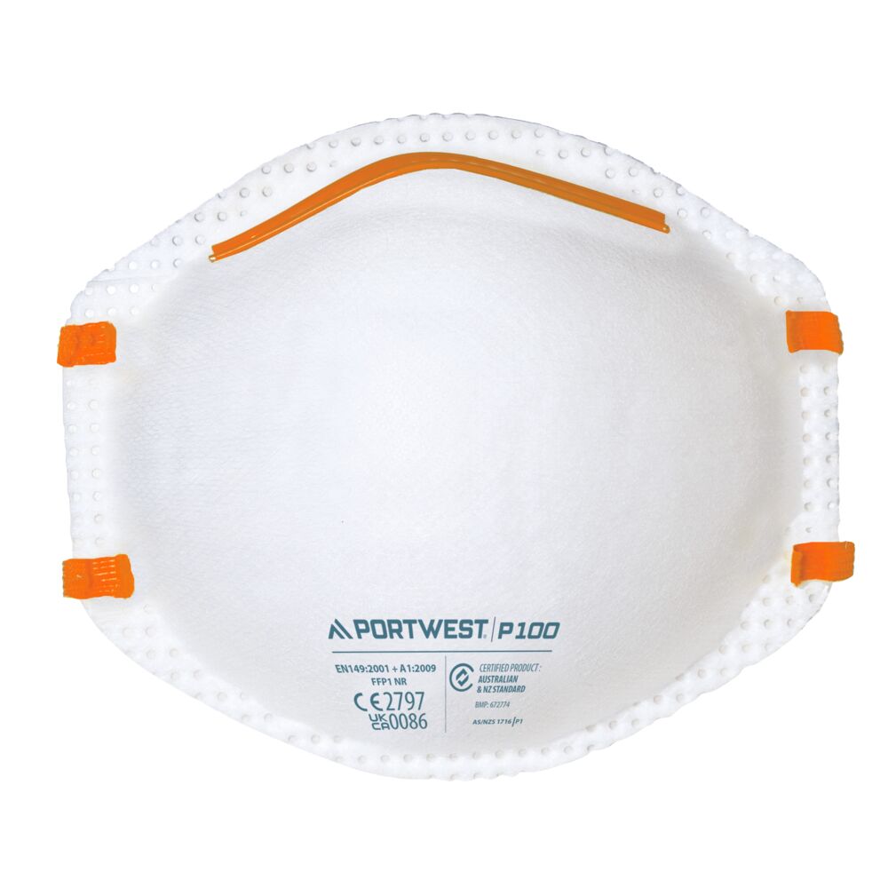 FFP1 Respirator (Pk20) - PORTWEST - P100