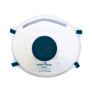 FFP2 Valved Dolomite Respirator (Pk10) - PORTWEST - P203