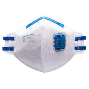 FFP2 Valved Fold Flat Respirator (Pk20) - PORTWEST - P251