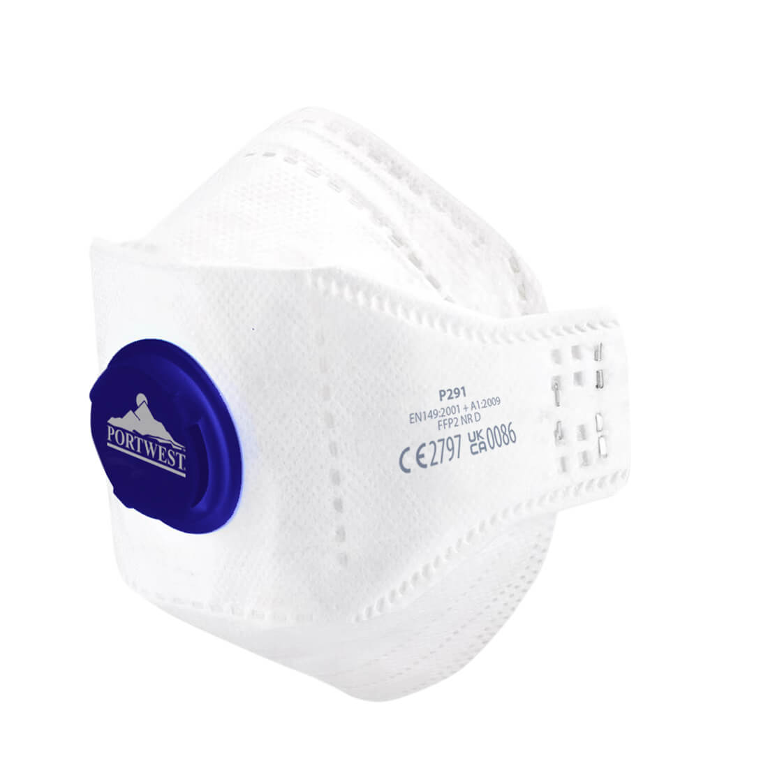 EAGLE FFP2 Valved Dol. Fl. Resp. (Pk10) - PORTWEST - P291