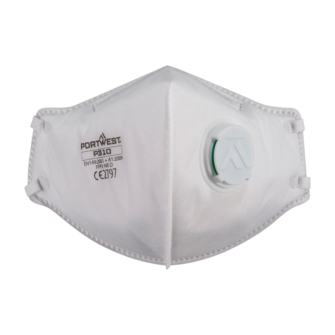 FFP3 Valved Dolomite Fold Flat Respirator (Pk3) - PORTWEST - P310