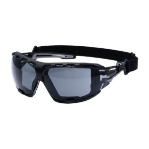 Anthracite Wraparound Plus Safety Glasses - PORTWEST - PR02
