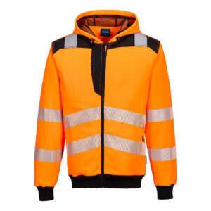 PW3 Hi-Vis Zip Hoodie - PORTWEST - PW327