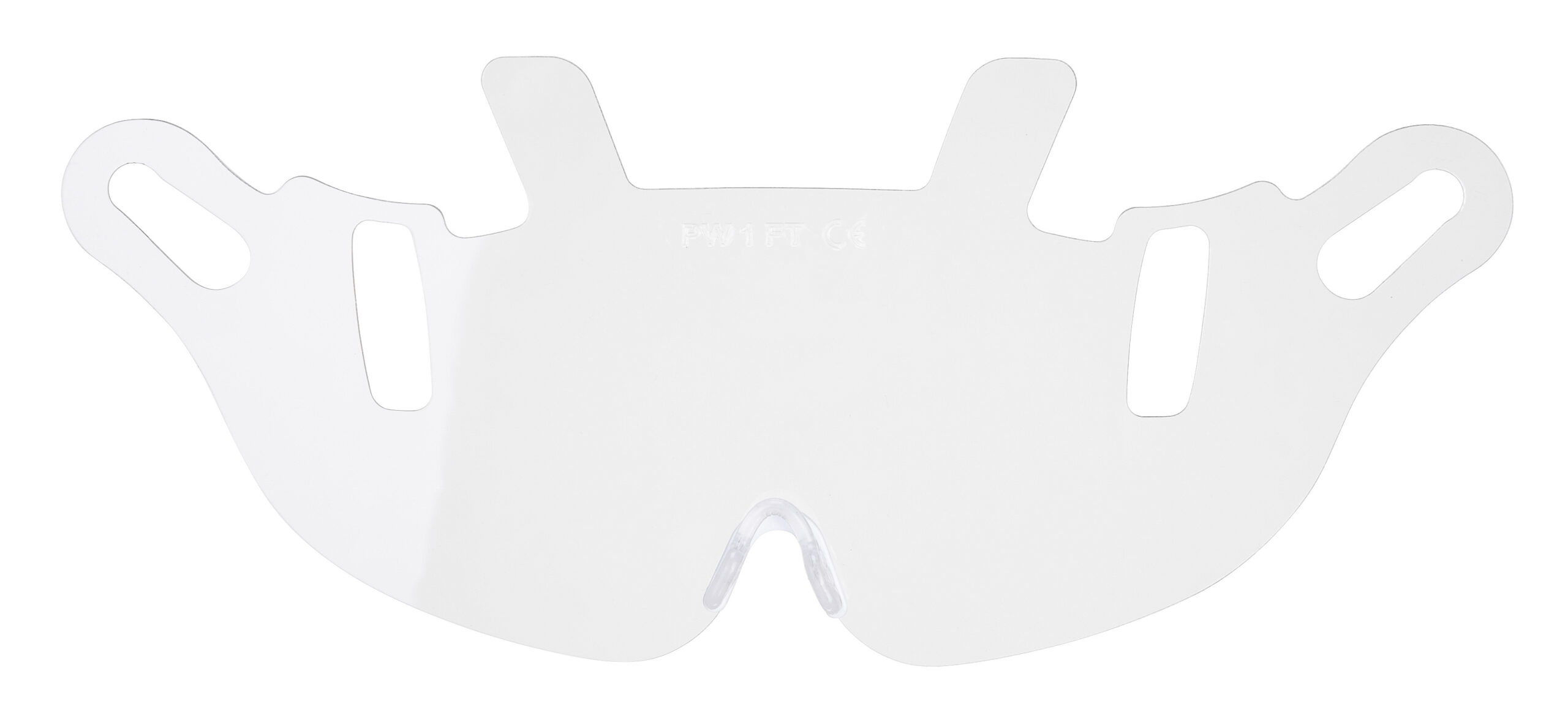 endurance visor replacement portwest pw56 clear, 1 maat