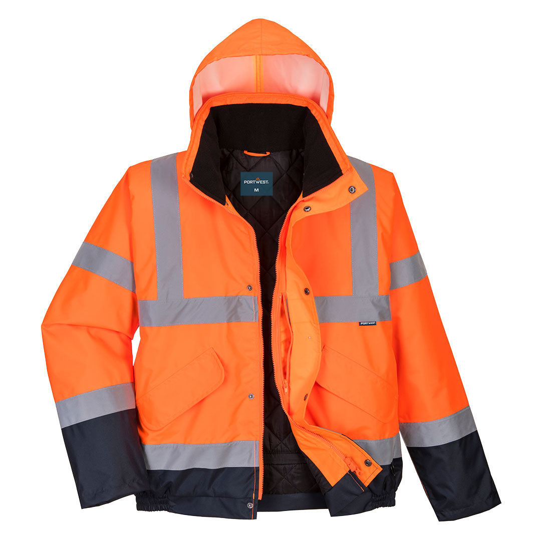Hi-Vis Cont. Winter Bomber jas - PORTWEST - S266