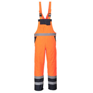 Hi-Vis Contrast Winter Bib and Brace - PORTWEST - S489