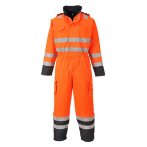 Bizflame Rain Hi-Vis Constrast FR Winter Coverall - PORTWEST - S775