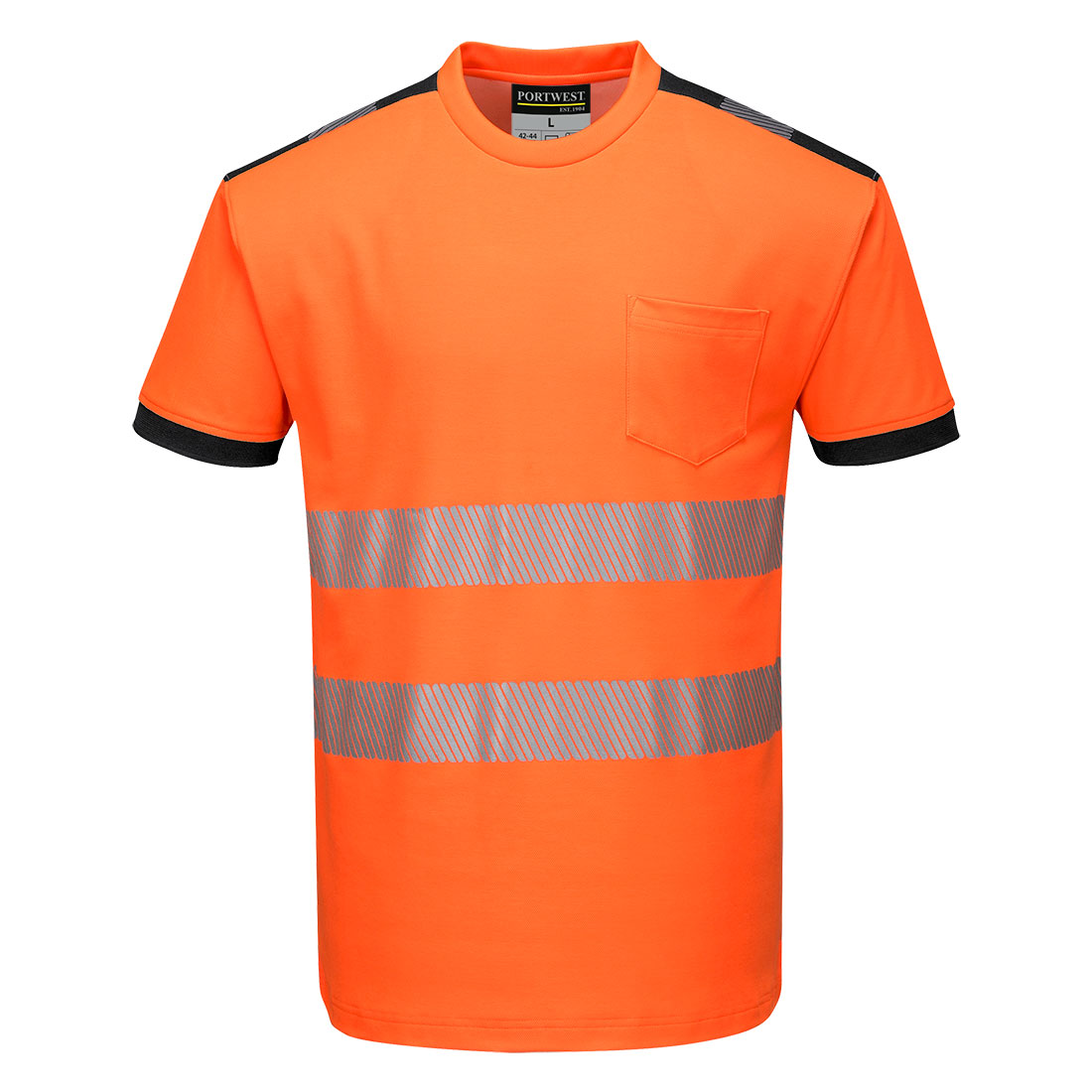 PW3 Hi-Vis Vision T-Shirt Korte Mouw - PORTWEST - T181