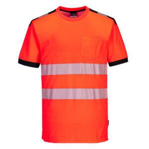 PW3 Hi-Vis Vision T-Shirt Korte Mouw - PORTWEST - T181