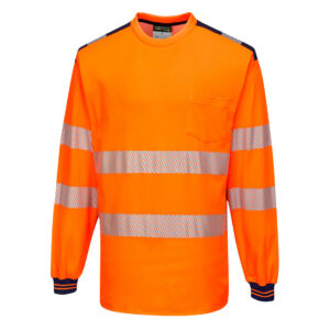 PW3 Hi-Vis T-shirt met lange mouw - PORTWEST - T185