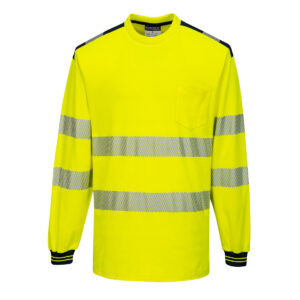 PW3 Hi-Vis T-shirt met lange mouw - PORTWEST - T185