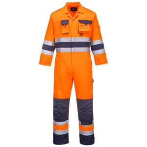 Nantes Hi-Vis Contrast Werk Overall - PORTWEST - TX55