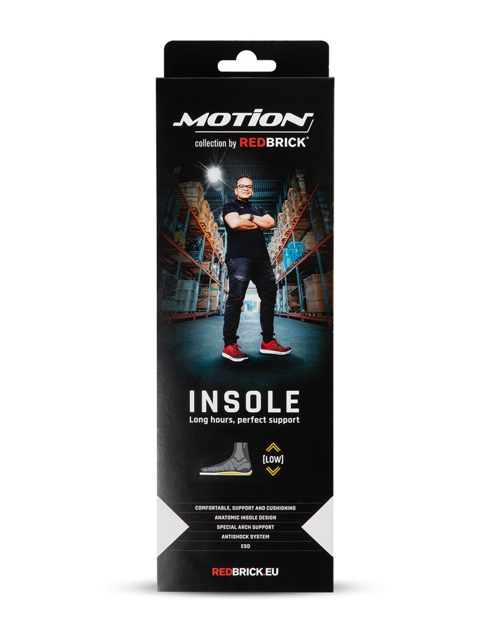 Motion inlegzools low CE - Redbrick - ALLS1000036