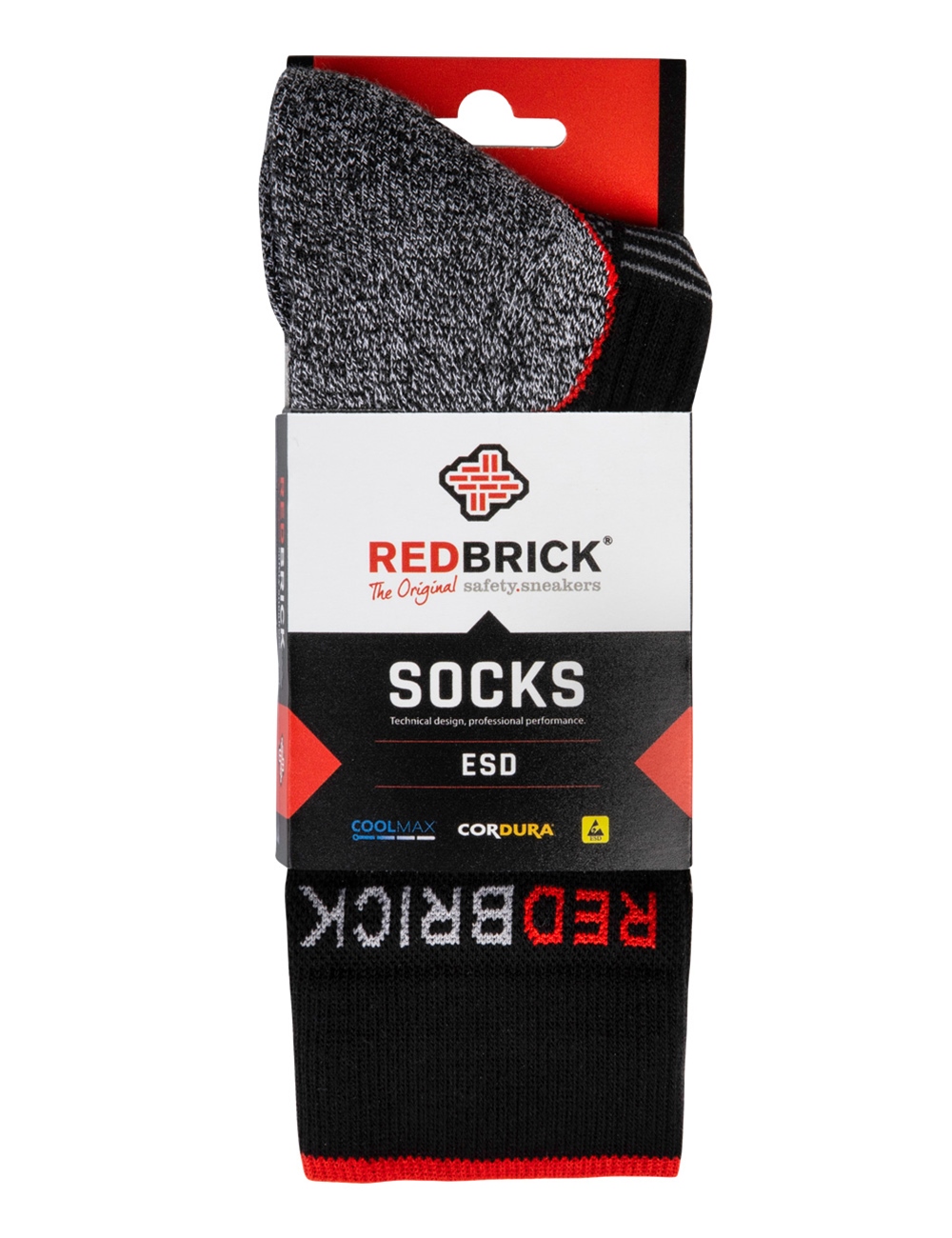 ESD soks ESD - Redbrick - ALLS25102