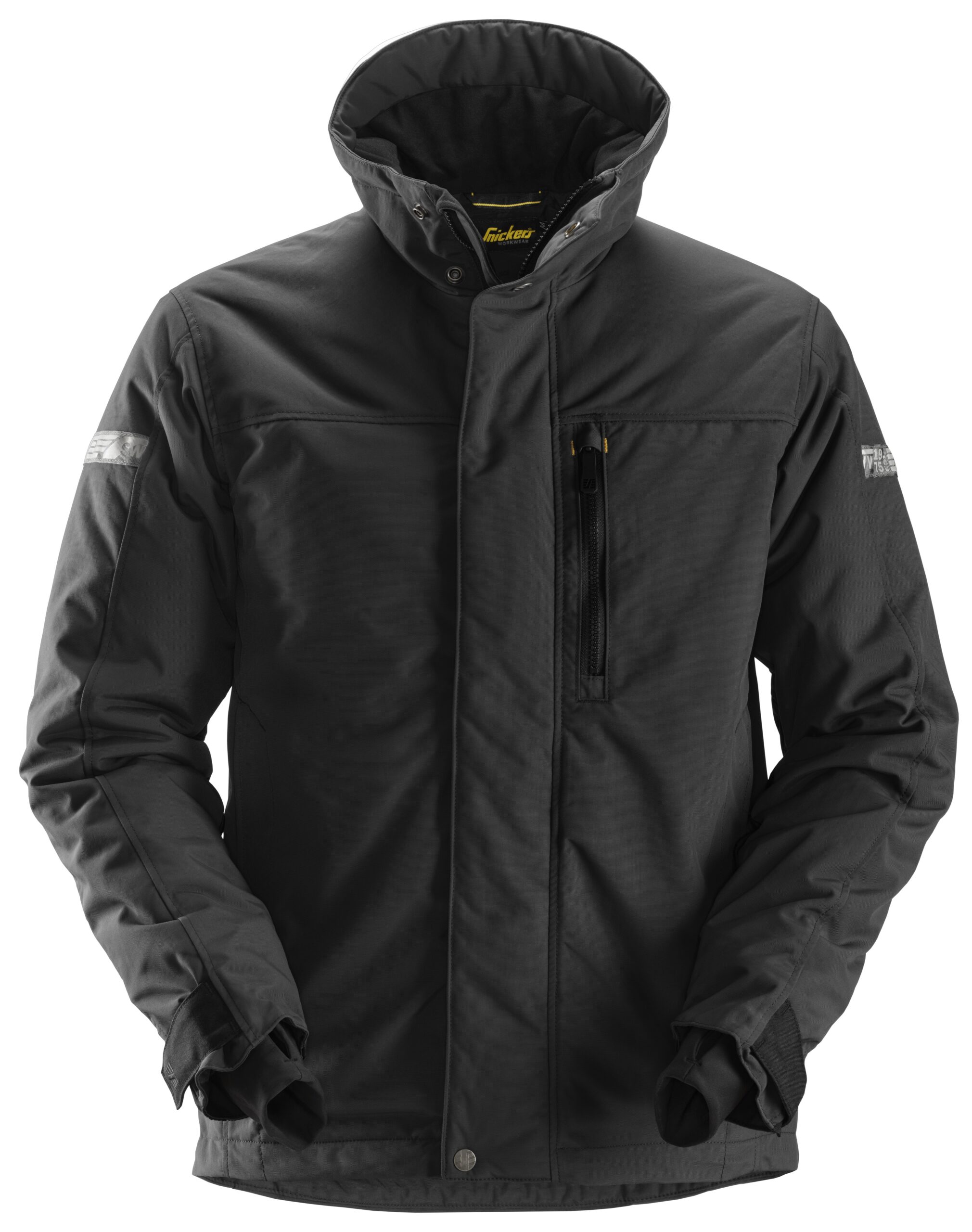 allroundwork, 37.5® isolerend jack snickers workwear 1100 zwart, xs