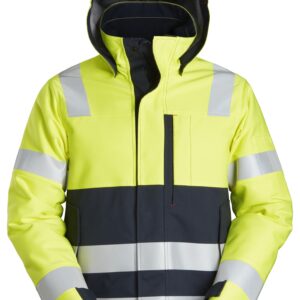ProtecWork, Isolerend Jack met Capuchon, High-Vis Klasse 3 - SNICKERS WORKWEAR - 1163