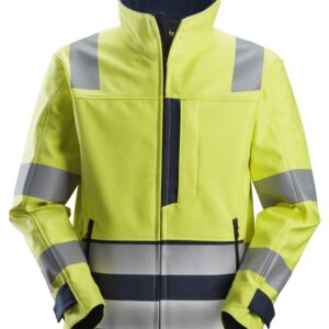 ProtecWork, Soft shell Jack, High-Vis Klasse 3 - SNICKERS WORKWEAR - 1260