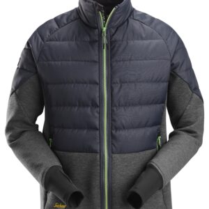 flexiwork, hybride jack snickers workwear 1902 staalgrijs, xxl