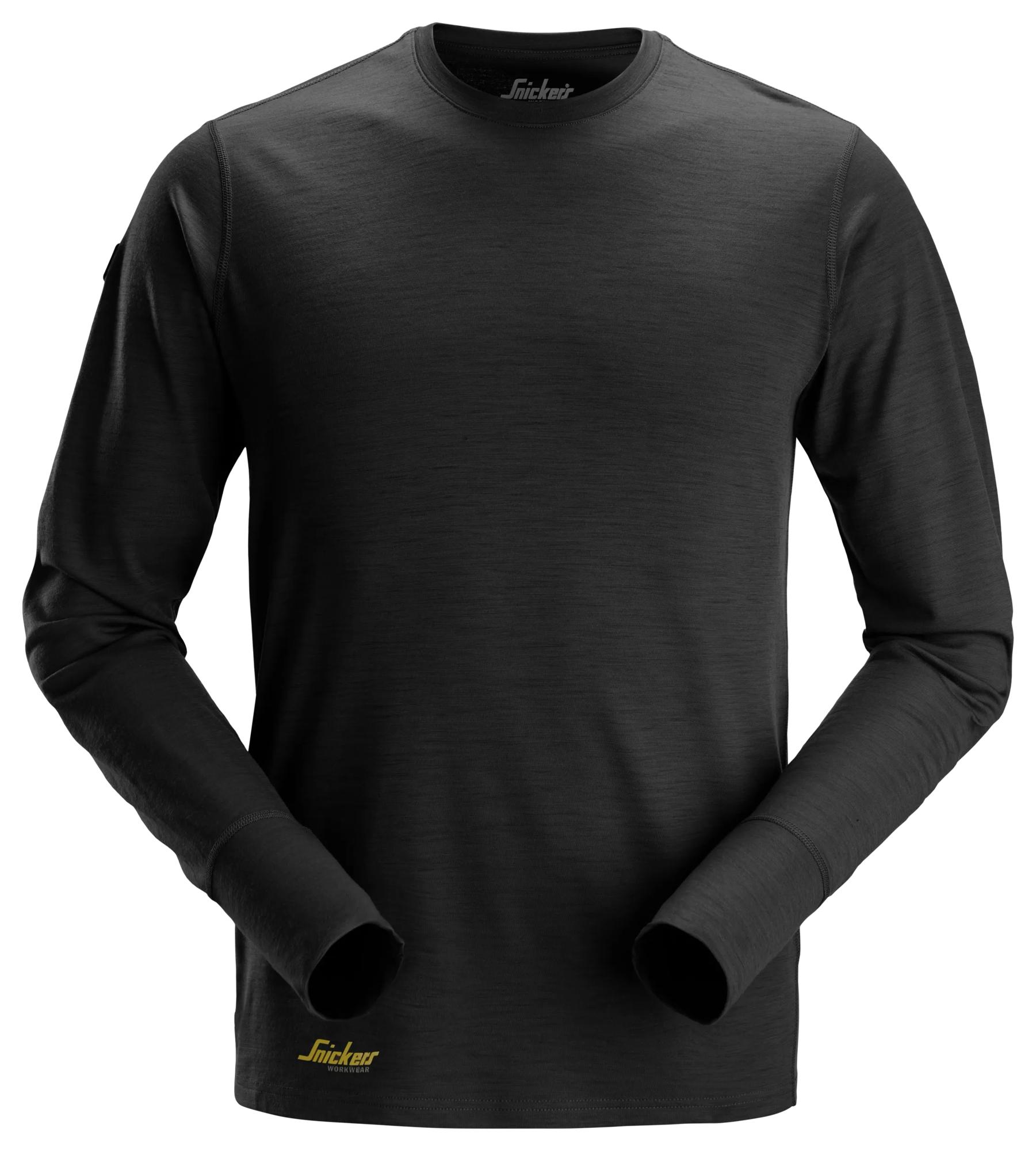 Wollen T-Shirt met Lange Mouwen - SNICKERS WORKWEAR - 2451