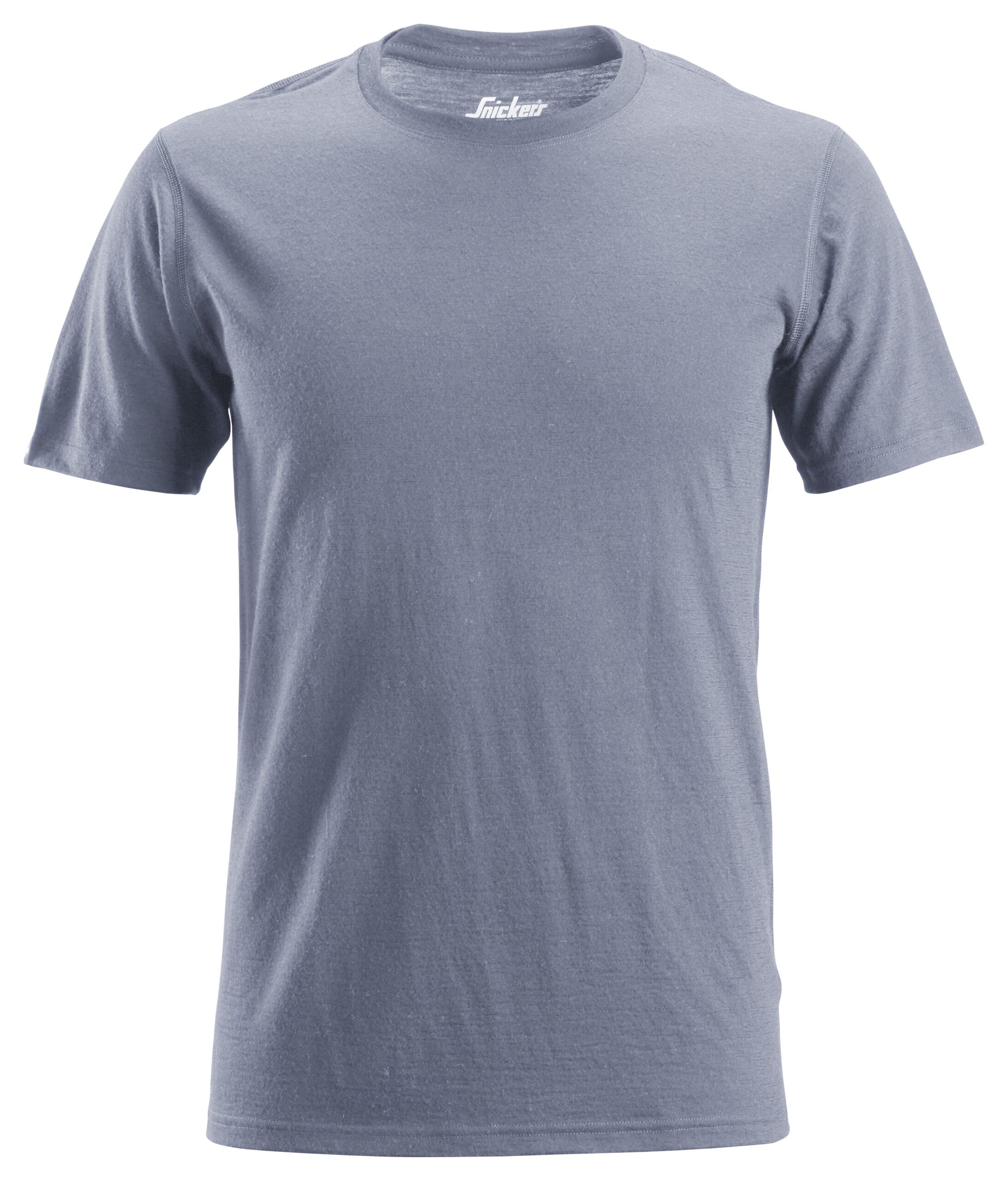 wollen t shirt snickers workwear 2527 gemeleerd donkerblauw, s