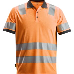 AllroundWork, High-Vis Polo Shirt Klasse 2 - SNICKERS WORKWEAR - 2730