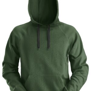 hoodie snickers workwear 2800 bos groen, xl
