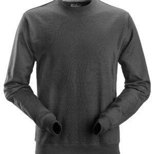 sweatshirt snickers workwear 2810 staalgrijs, xs
