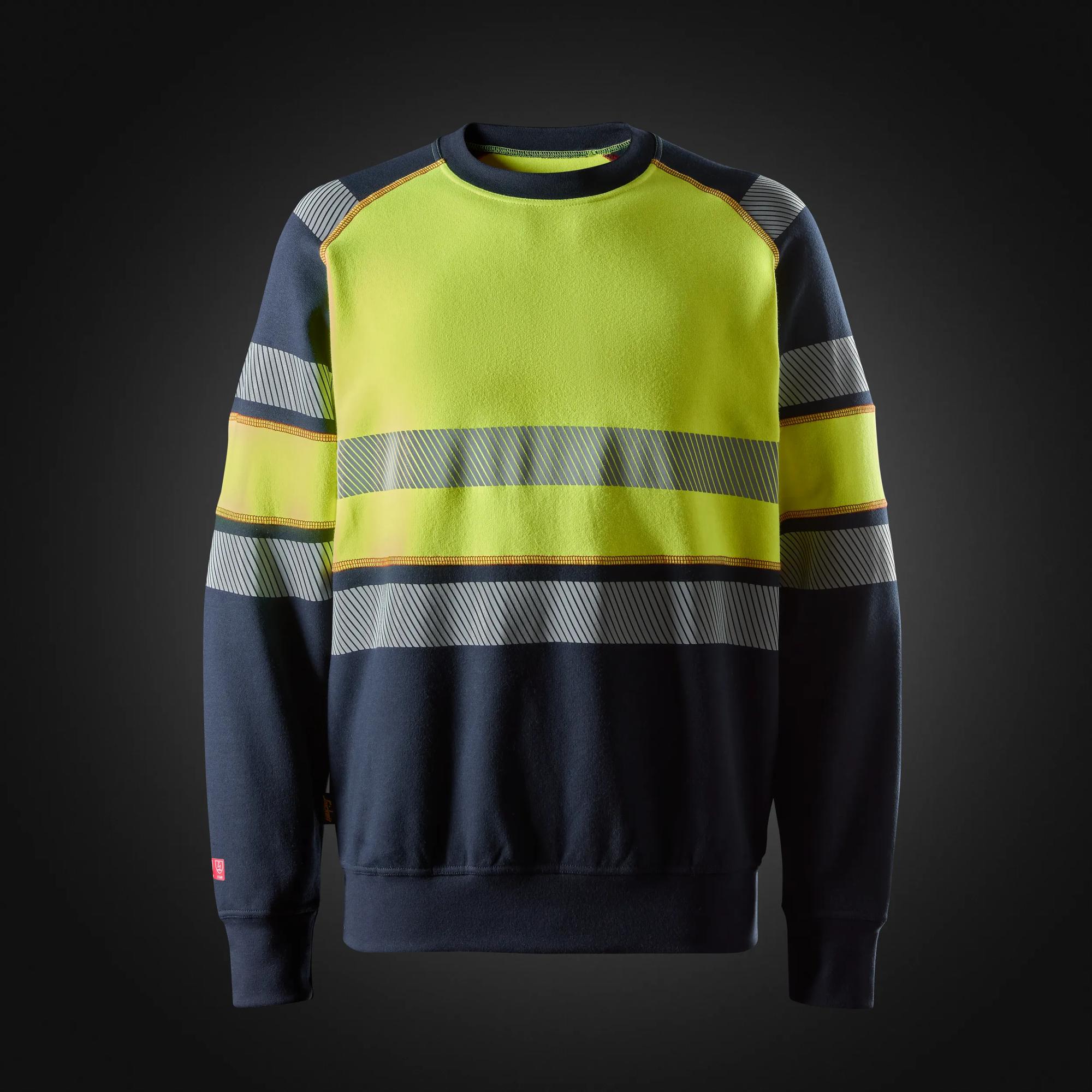 ProtecWork, Sweatshirt, High-Vis Klasse 1 - SNICKERS WORKWEAR - 2869