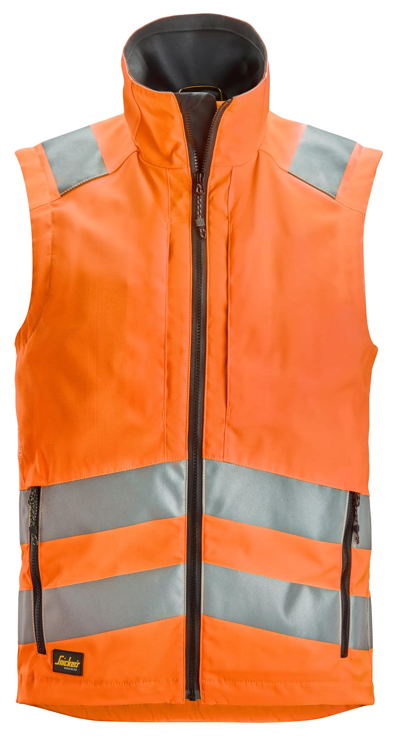 High-Vis, Klasse ½, Vest - SNICKERS WORKWEAR - 4534