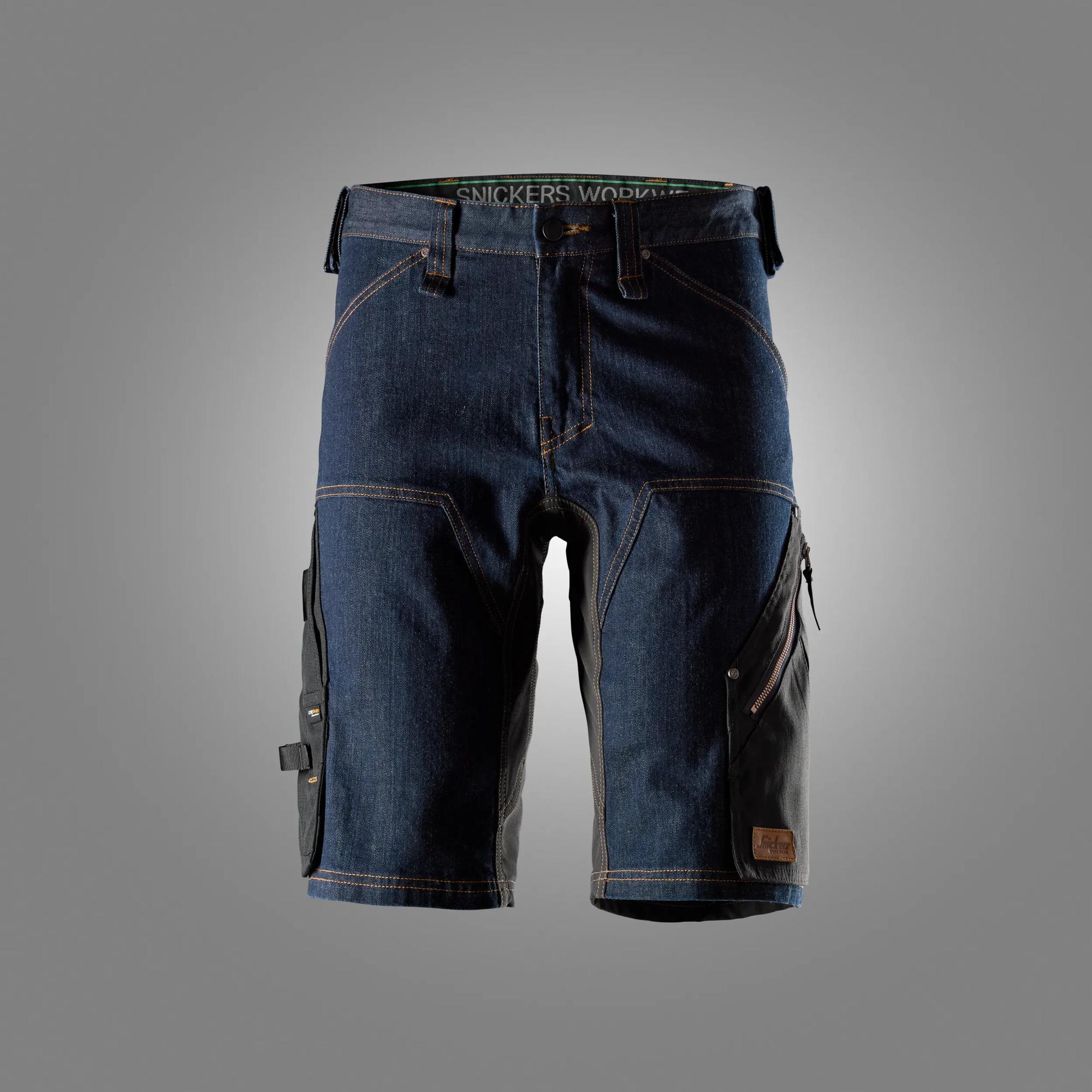 FlexiWork Denim shorts - SNICKERS WORKWEAR - 6156